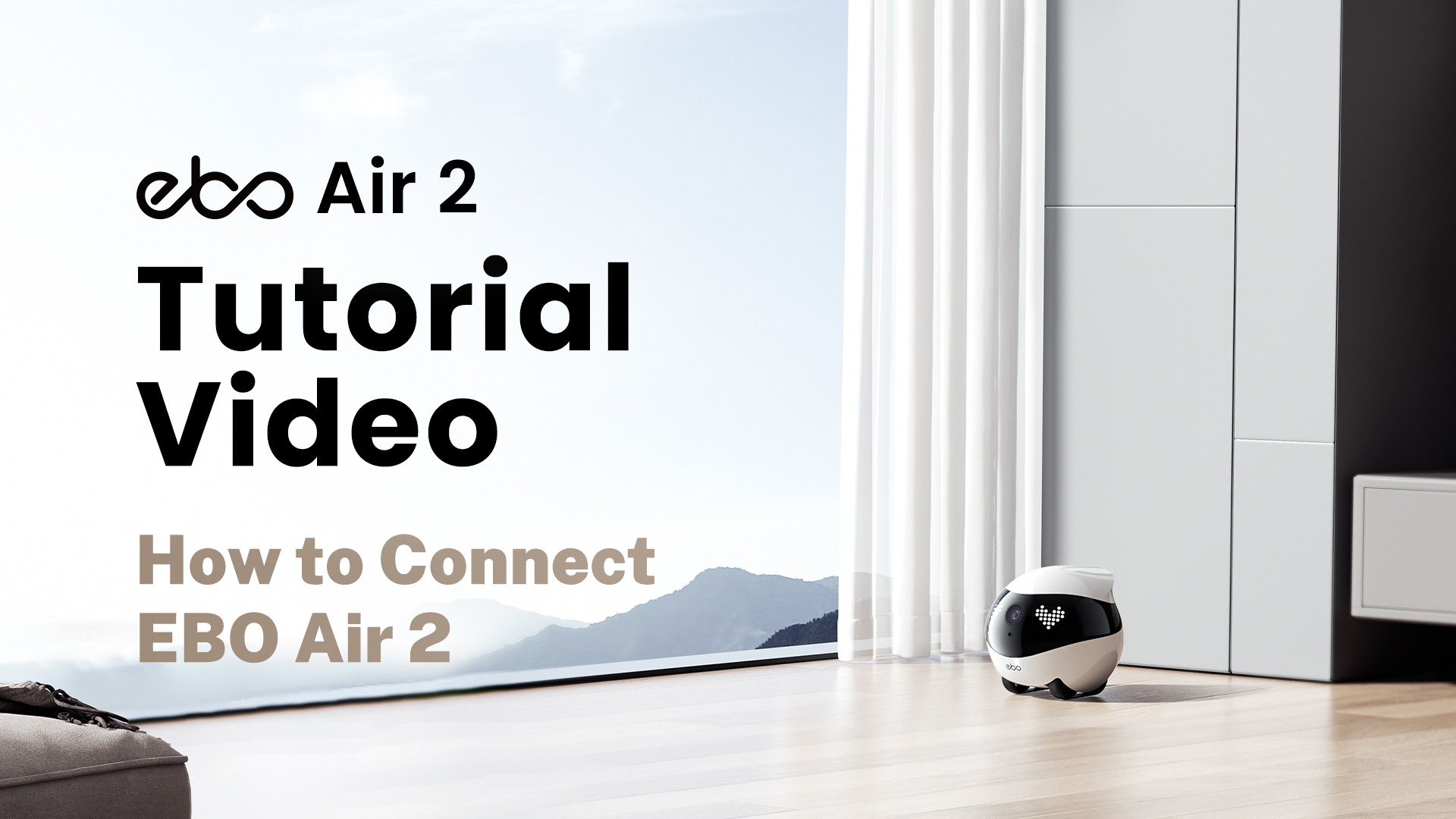 How to Connect EBO Air 2